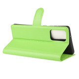 Galaxy Note 20      Pu Wallet Case    [Green]
