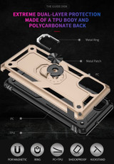 Samsung Galaxy M51      Military Armour Case    Gold