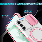 Samsung Galaxy S22+      Magsafe Sliding Cover Case    PinkWhite