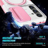 Samsung Galaxy S23 FE      Magsafe Sliding Cover Case    PinkWhite