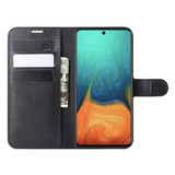 Galaxy A71 5G      Pu Wallet Case    [Black]
