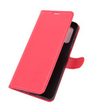 Galaxy A32 4G      Pu Wallet Case    [Red]