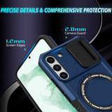 Samsung Galaxy S22+      Magsafe Sliding Cover Case    Navy