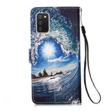 Samsung Galaxy A03s      Designer PU Case      SeaWave