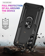 Samsung Galaxy A05s      Military Armour Ring Case    Black