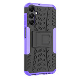 Samsung Galaxy A25 5G      Heavy Duty Case    Purple