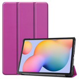 Samsung Galaxy Tab S6 Lite (2024) P620    Tri-Fold PU Case    Purple
