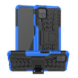 Samsung Galaxy A12      Heavy Duty Case    Blue