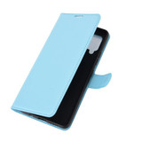 Galaxy A42      Pu Wallet Case    [Lightblue]