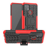 OPPO A15 Heavy Duty Case Red