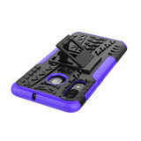 Samsung Galaxy A20/A30      Heavy Duty Case    Purple