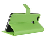 Oppo A73      Pu Wallet Case    [Green]