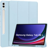 Samsung Galaxy Tab S9+ X810    Tri-Fold PU Case    LightBlue