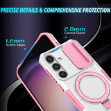 Samsung Galaxy S24      Magsafe Sliding Cover Case    PinkWhite