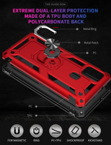 Samsung Galaxy M31      Military Armour Case    Red