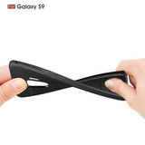 Samsung Galaxy S9      Leather Texture Case    Navy