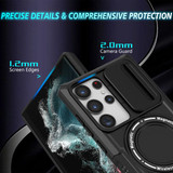 Samsung Galaxy S22 Ultra      Magsafe Sliding Cover Case    Black