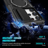 Samsung Galaxy S22 Ultra      Magsafe Sliding Cover Case    Black