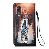 Samsung Galaxy Xcover 5      Designer PU Case      Cat&Tiger