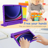 Samsung Galaxy Tab S9+ X810    EVA Shockproof Case    Purple