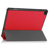 Lenovo Tab M10 (3rd Gen) TB328 Tri-Fold PU Case Red
