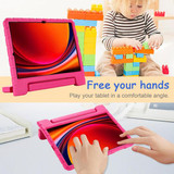 Samsung Galaxy Tab S9+ X810    EVA Shockproof Case    Rose
