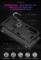 Samsung Galaxy A52      Military Armour Case    Black