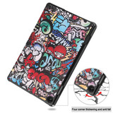Lenovo Tab M10 (3rd Gen) TB328 Designer Tri-Fold Case Graffiti