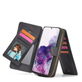Samsung Galaxy S21 Plus      Deluxe Zipper Case    Black