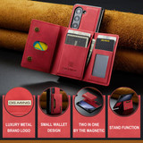 Samsung Galaxy Z Fold5 5G      Magnetic Wallet    Red