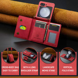 Samsung Galaxy Z Flip5 5G      Magnetic Wallet    Red