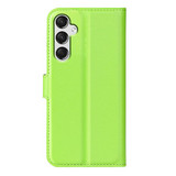 Galaxy A35 5G      Pu Wallet Case    [Green]