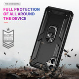 Samsung Galaxy A05      Military Armour Ring Case    Black