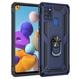 Samsung Galaxy A21s      Military Armour Case    Navy