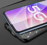 OPPO A77 5G Leather Texture Case Navy