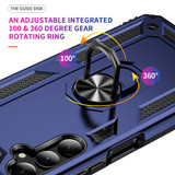 Samsung Galaxy A05s      Military Armour Ring Case    Navy