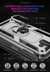 Samsung Galaxy J6Plus/J6+      Military Armour Case    Black