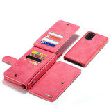 Samsung Galaxy S20 Plus      Deluxe Zipper Case    Rose