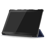 Lenovo Tab M10 TB-X605F Tri-Fold PU Case Navy