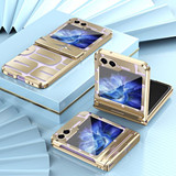 Samsung Galaxy Z Flip5 5G      Electroplasting Case    Gold