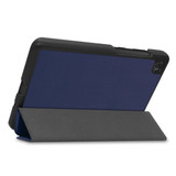 Lenovo Tab M7 TB-7305F Tri-Fold PU Case Navy