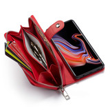 Samsung Galaxy S20 Plus      Zipper Wallet Case    Red