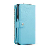 Samsung Galaxy Note 9      Zipper Wallet Case    LightBlue