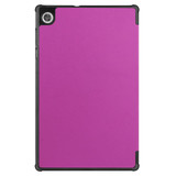 Lenovo Tab M10 HD (2nd Gen) TB-X306F Tri-Fold PU Case Purple