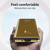 Samsung Galaxy Z Fold4 5G      Mirror Folio Case    Gold