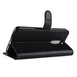 Oppo R17 Pro      Pu Wallet Case    [Black]