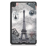 Lenovo Tab M7 (3rd Gen) TB-7306F Designer Tri-Fold Case EiffelTower