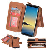 Samsung Galaxy Note 8      Deluxe Zipper Case    Brown