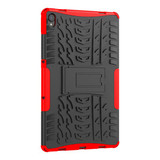 Lenovo Tab P11 J606F Heavy Duty Case Red