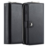 Samsung Galaxy S20      Zipper Wallet Case    Black